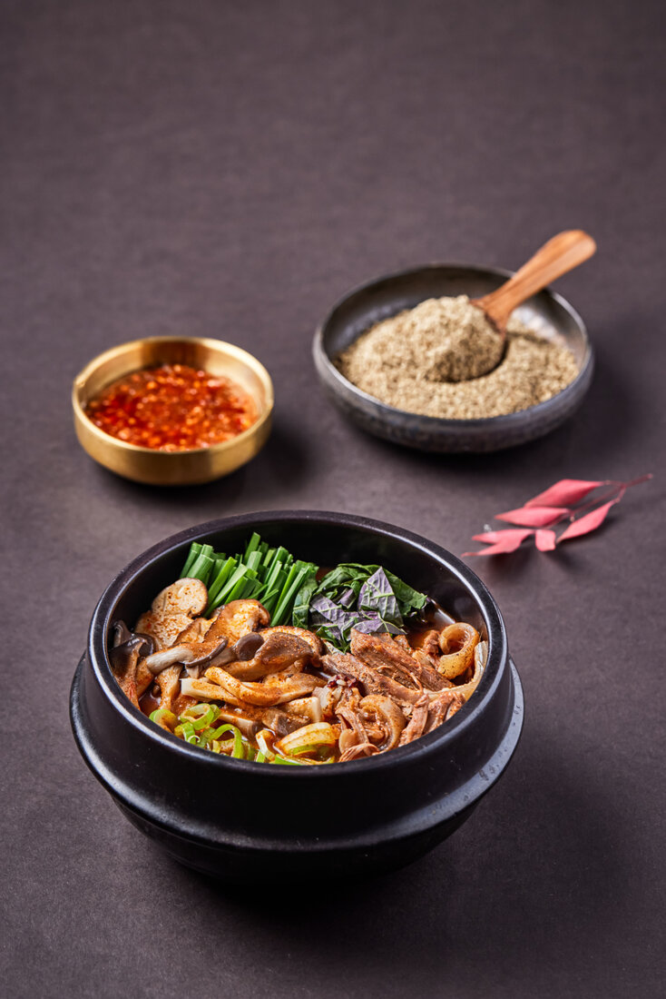 염소반탕 한 그릇
