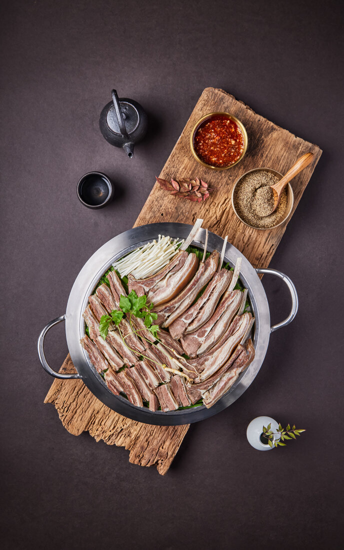부드러운 염소수육