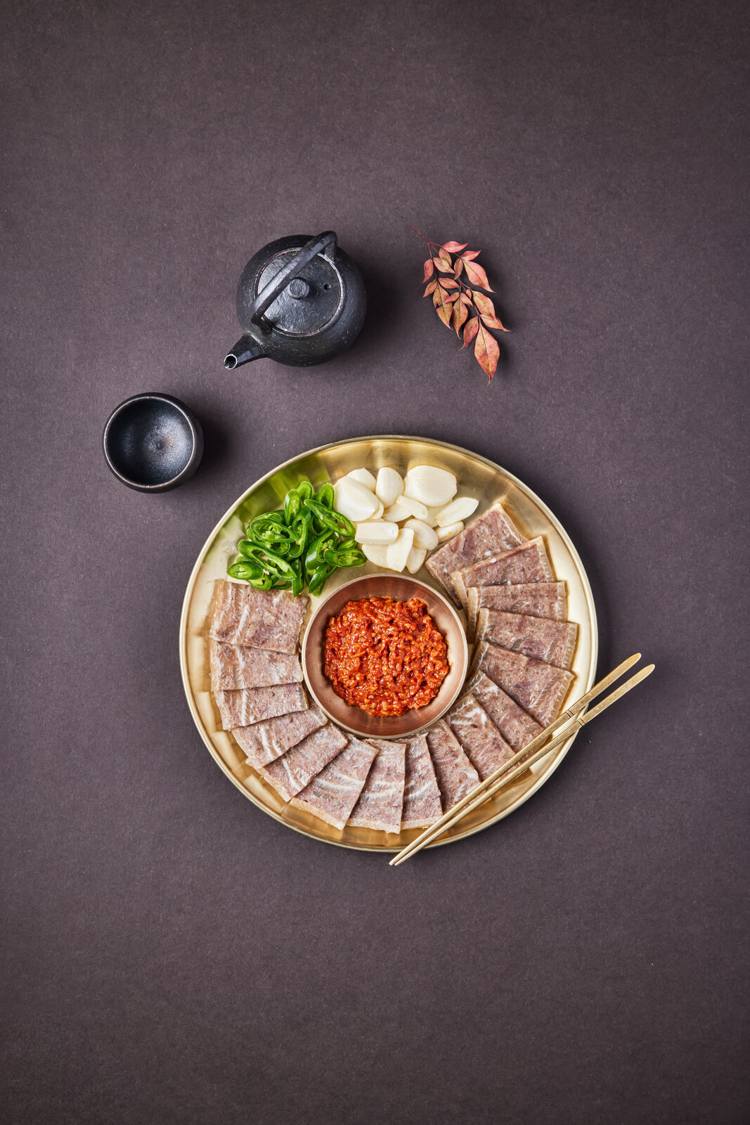 향촌흑염소 양평스마트점 염소편육냉채 염소바짝불고기 신메뉴